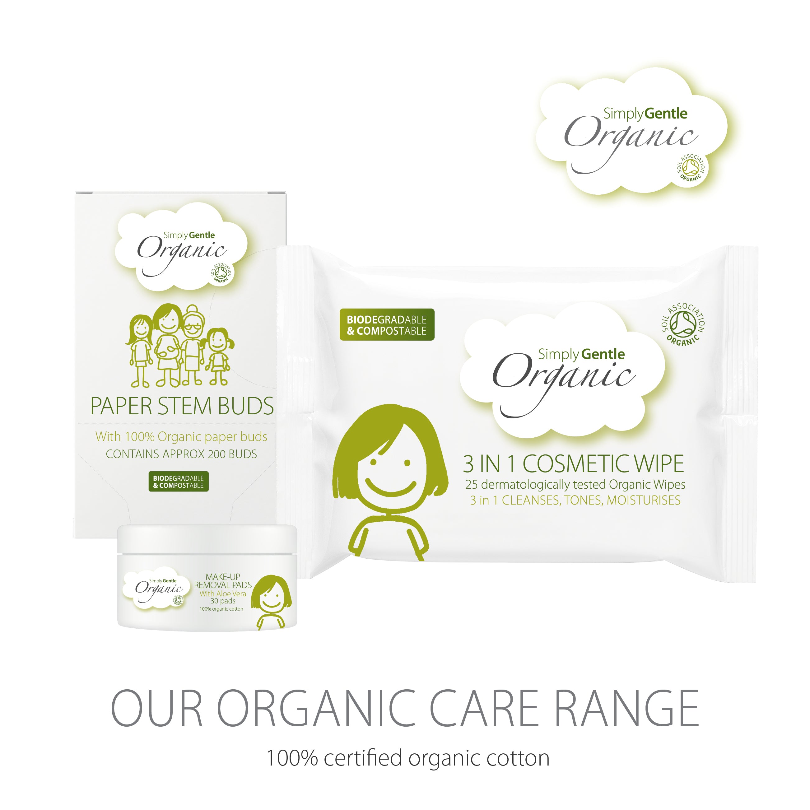 Simply Gentle Organic Paper Stem Buds