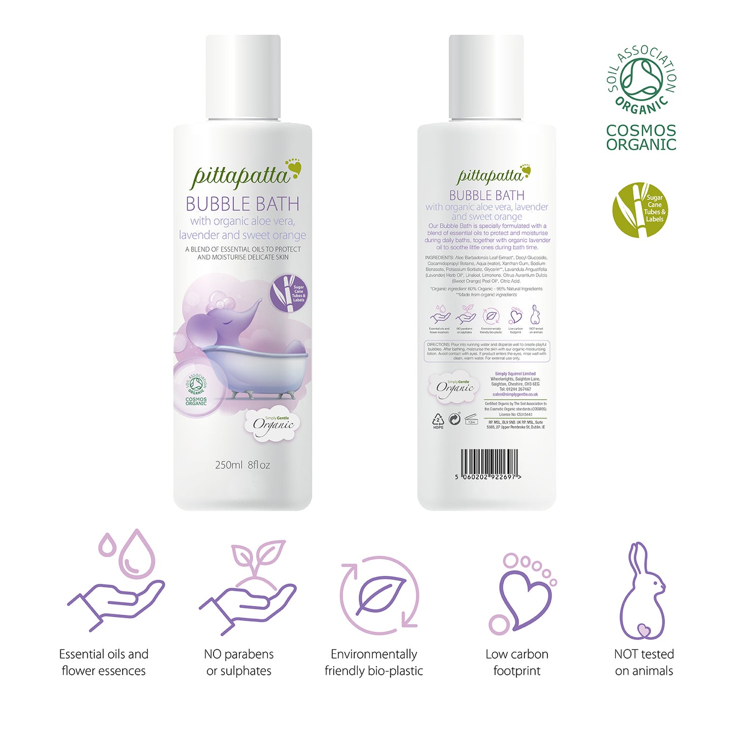 Pittapatta Organic Bubble Bath