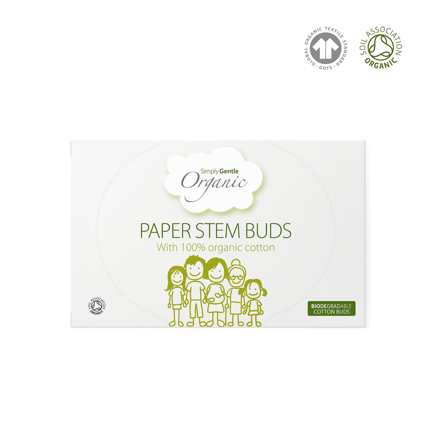 Simply Gentle Organic Paper Stem Buds