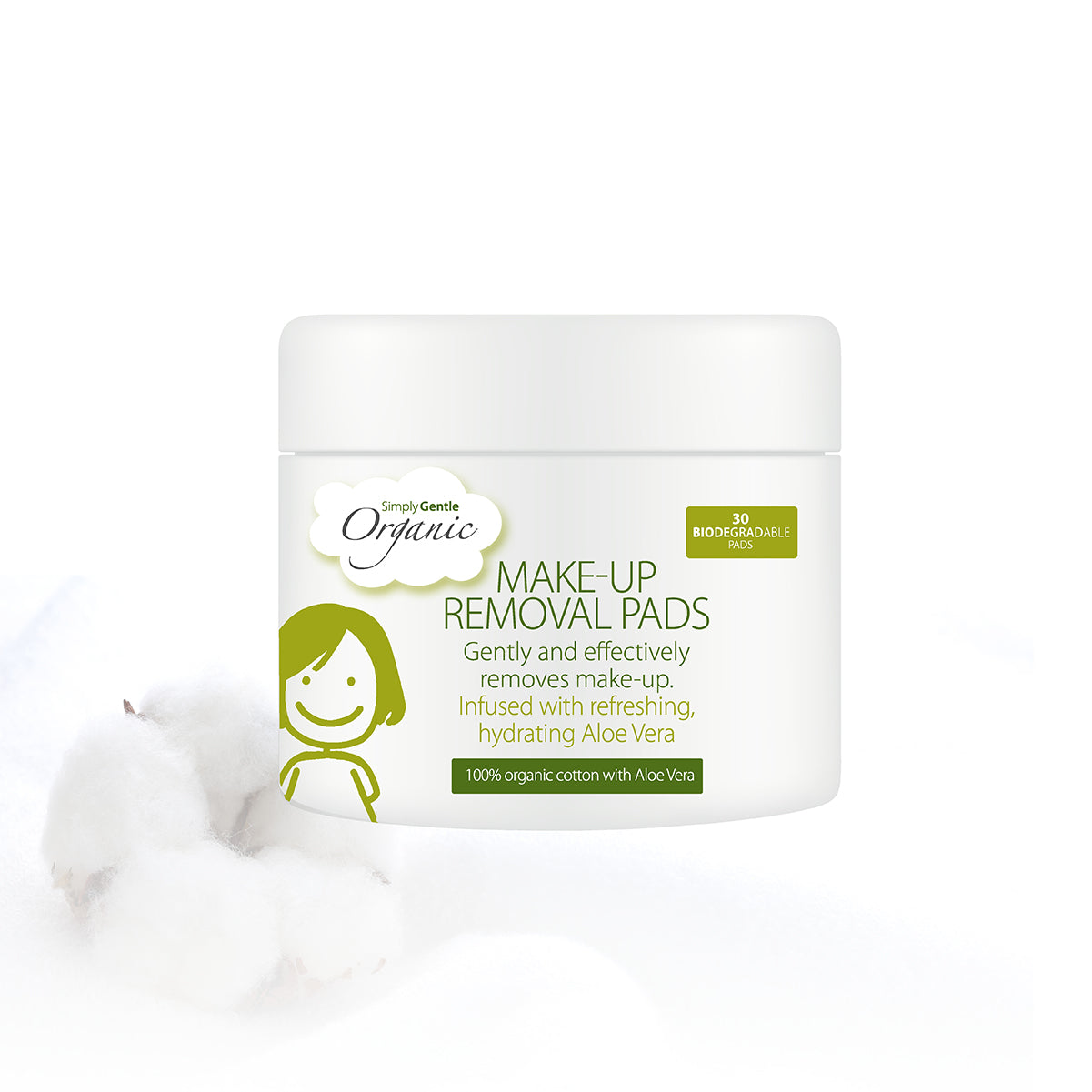 Simply Gentle Organic Makeup Removal Pads