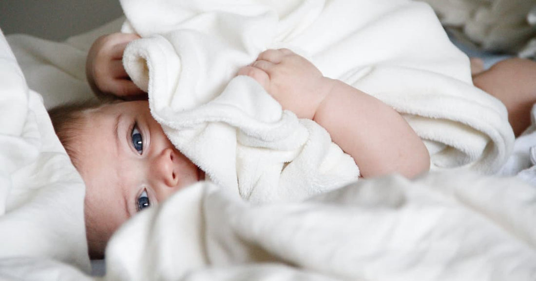 Baby with sensitive skin