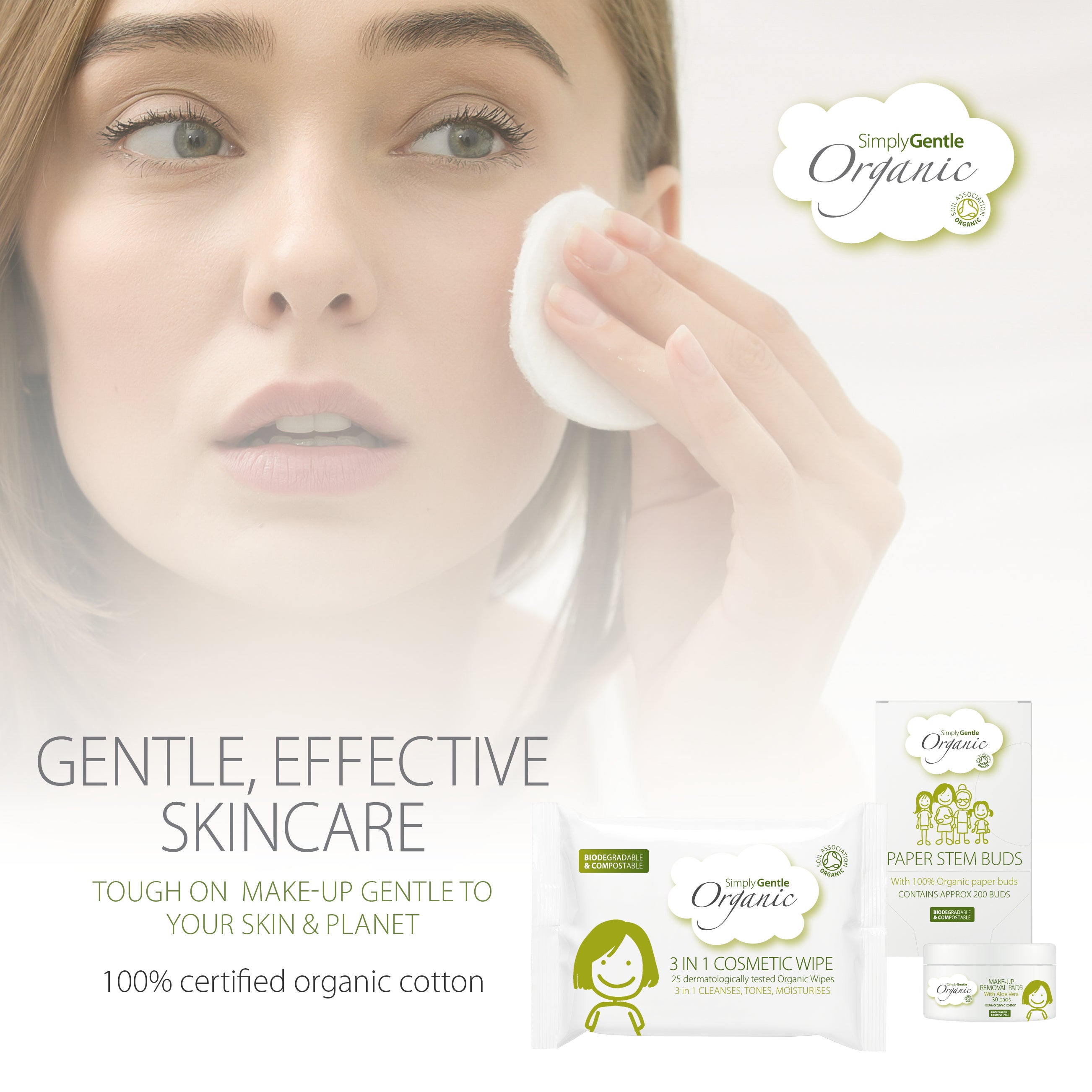 Simply Gentle Organic Cosmetic Bundle
