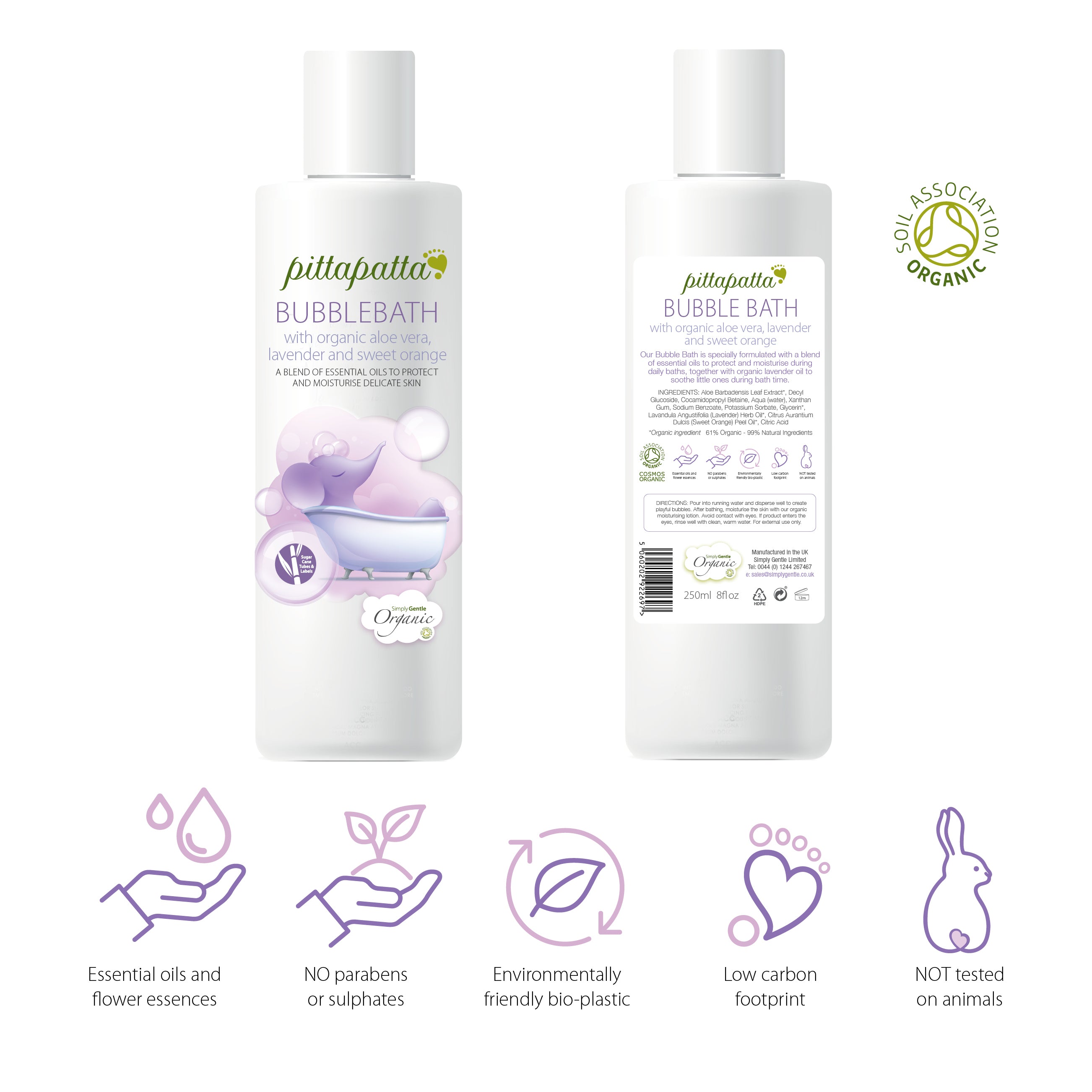 Pittapatta Baby & Child Skincare Range. The organic range has been developed to combine natural and organic ingredients with practical baby and infant care. Choosing Simply Gentle Organic Baby products means that you are doing more than just looking after your baby, you are also looking after the environment in which they grow up.