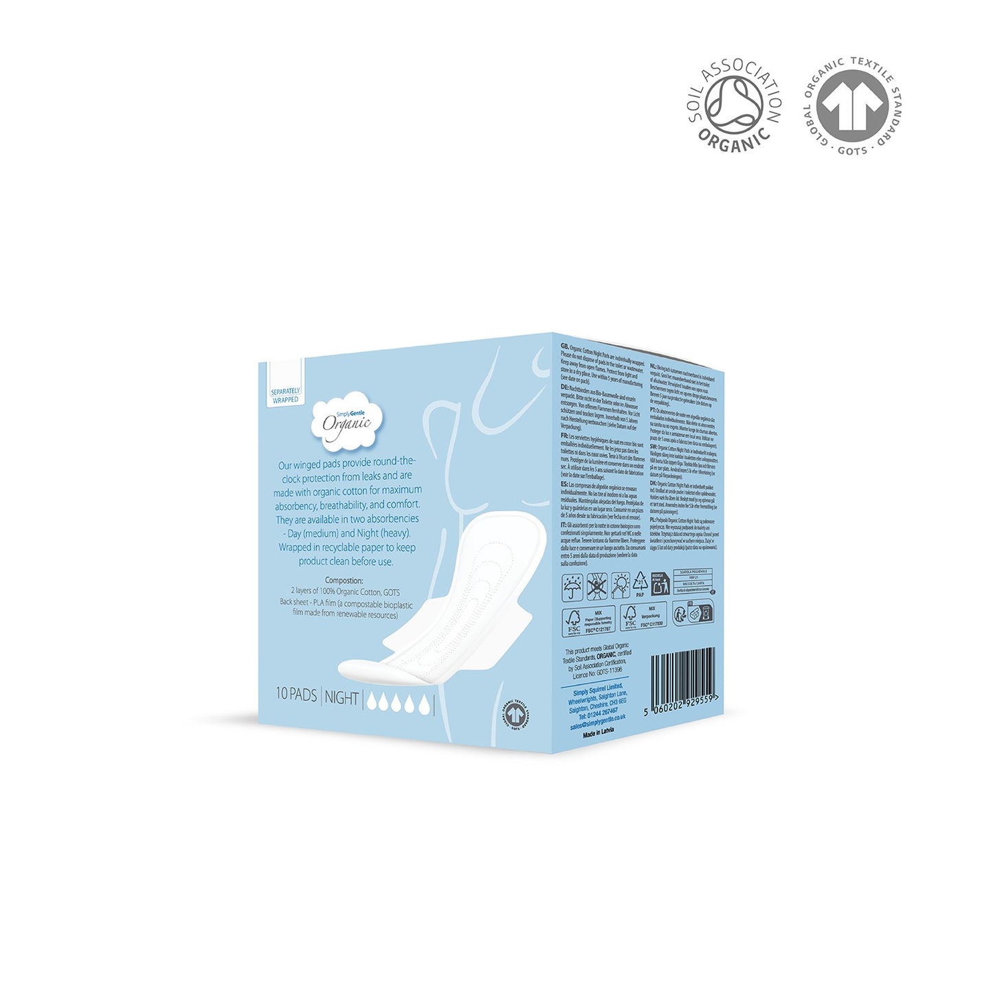 Simply Gentle Night Pad