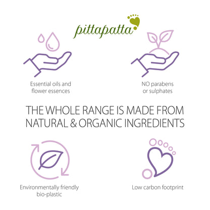Pittapatta Bubble Bath made with natural and organic ingredients to soothe and balance your skin. From the Simply Gentle Organic bodycare range