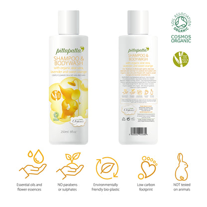 Pittapatta Organic Shampoo & Bodywash