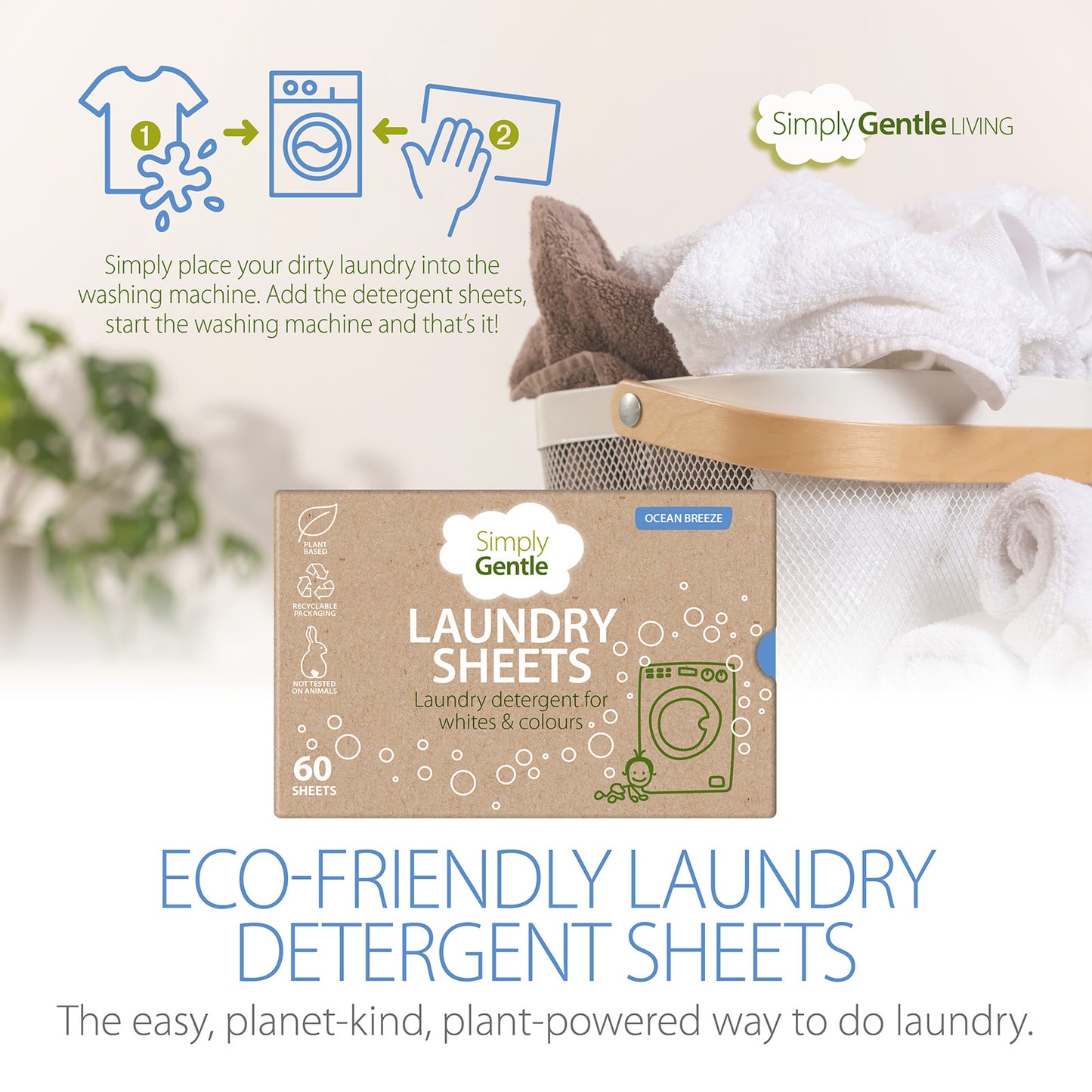 Fragranced Laundry Sheets Eco Friendly