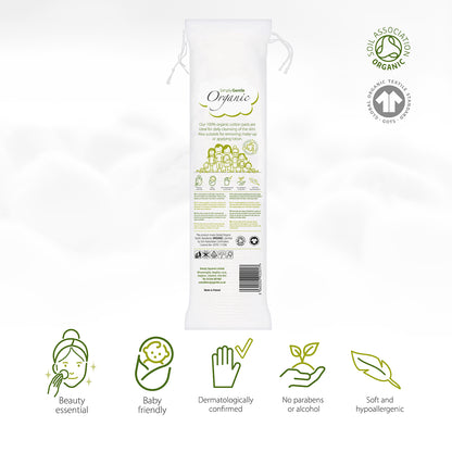 Simply Gentle Organic Cotton Pads