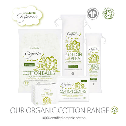 Simply Gentle Organic Cotton Pads