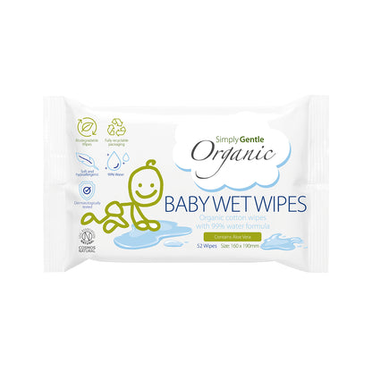 Simply Gentle Organic Baby Wet Wipes