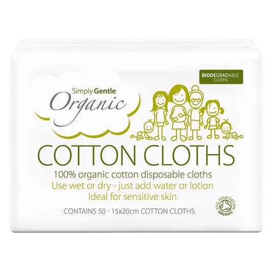 Simply Gentle Organic Cotton Cloths