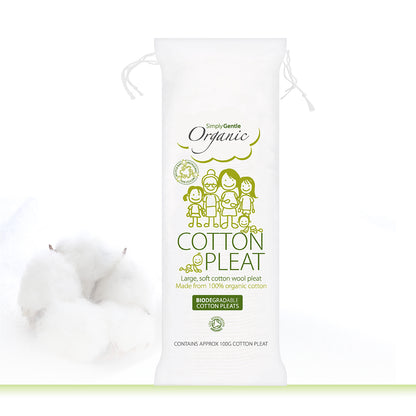Simply Gentle Organic Cotton Pleat