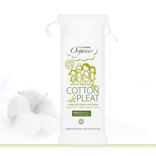 Simply Gentle Organic Cotton Pleat