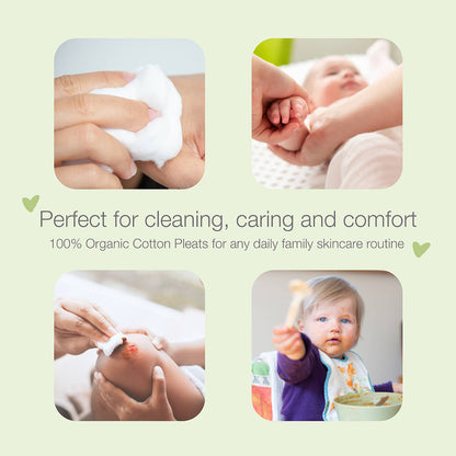 Simply Gentle Organic Cotton Pleat