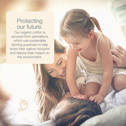 Simply Gentle Organic Cotton Pleat