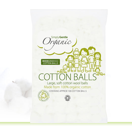 Simply Gentle Organic Cotton Balls