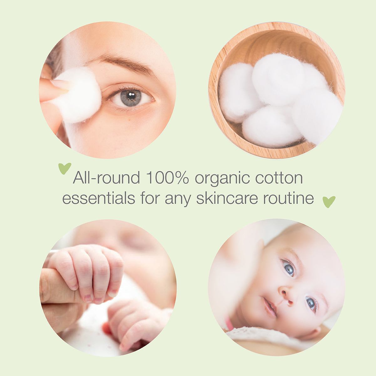 Simply Gentle Organic Cotton Balls