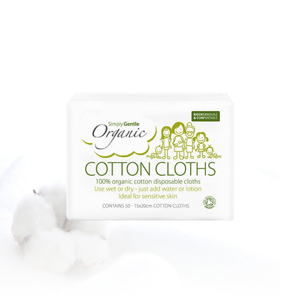 Simply Gentle Organic Cotton Cloths