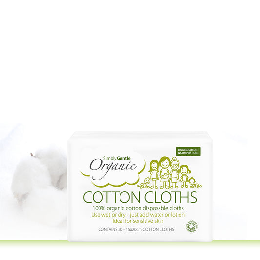 Simply Gentle Organic Cotton Cloths