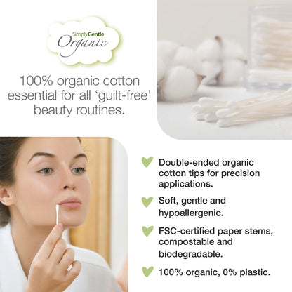 Simply Gentle Organic Paper Stem Buds