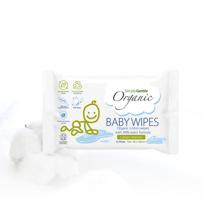 Simply Gentle Organic Baby Wipes