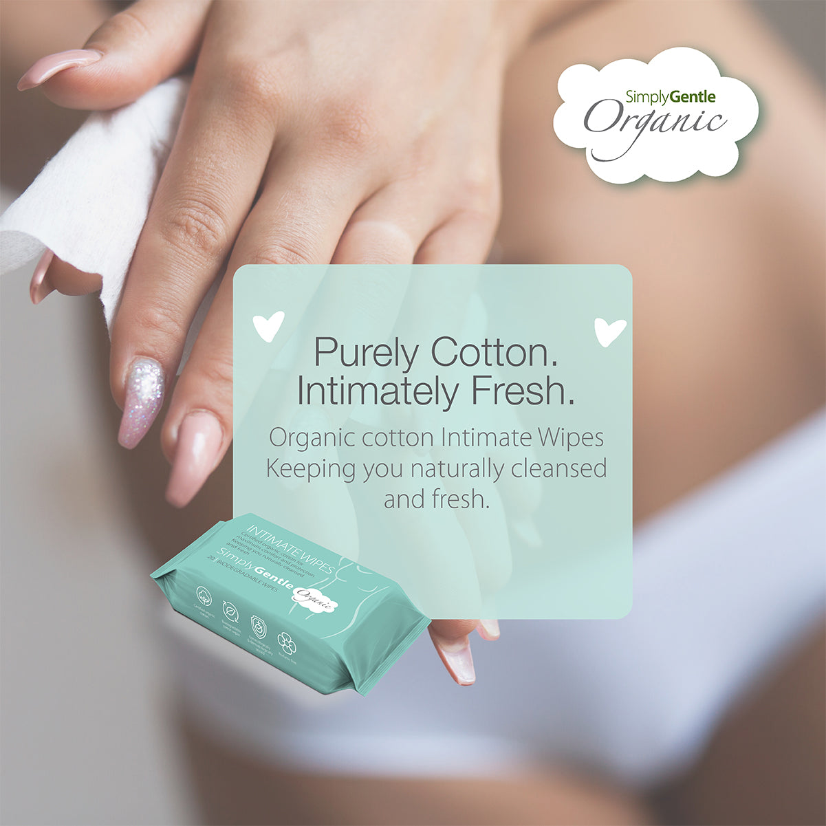 Simply Gentle Intimate Wipes