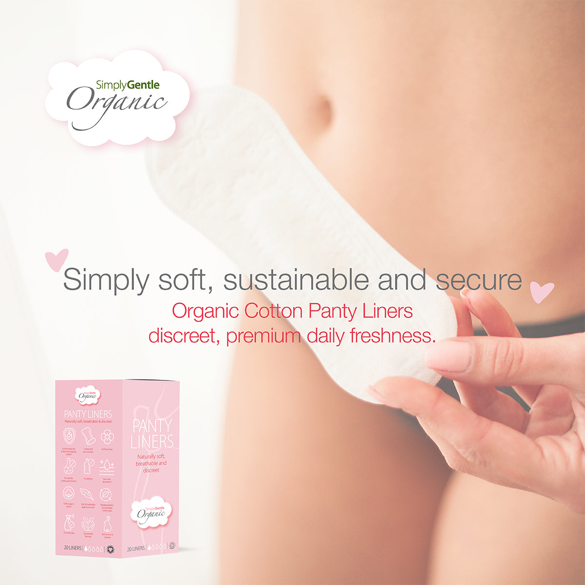 Simply Gentle Panty Liners