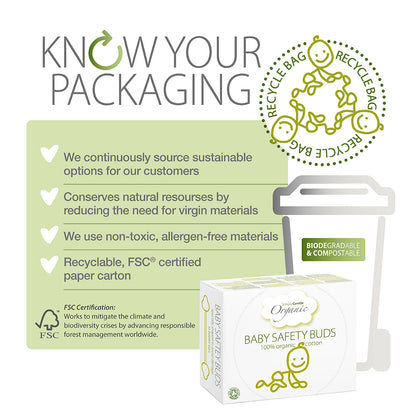 Simply Gentle Organic Baby Safety Buds