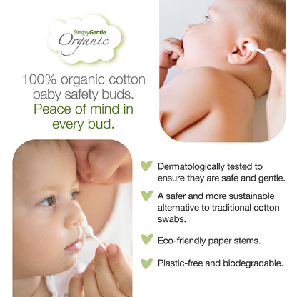 Simply Gentle Organic Baby Safety Buds