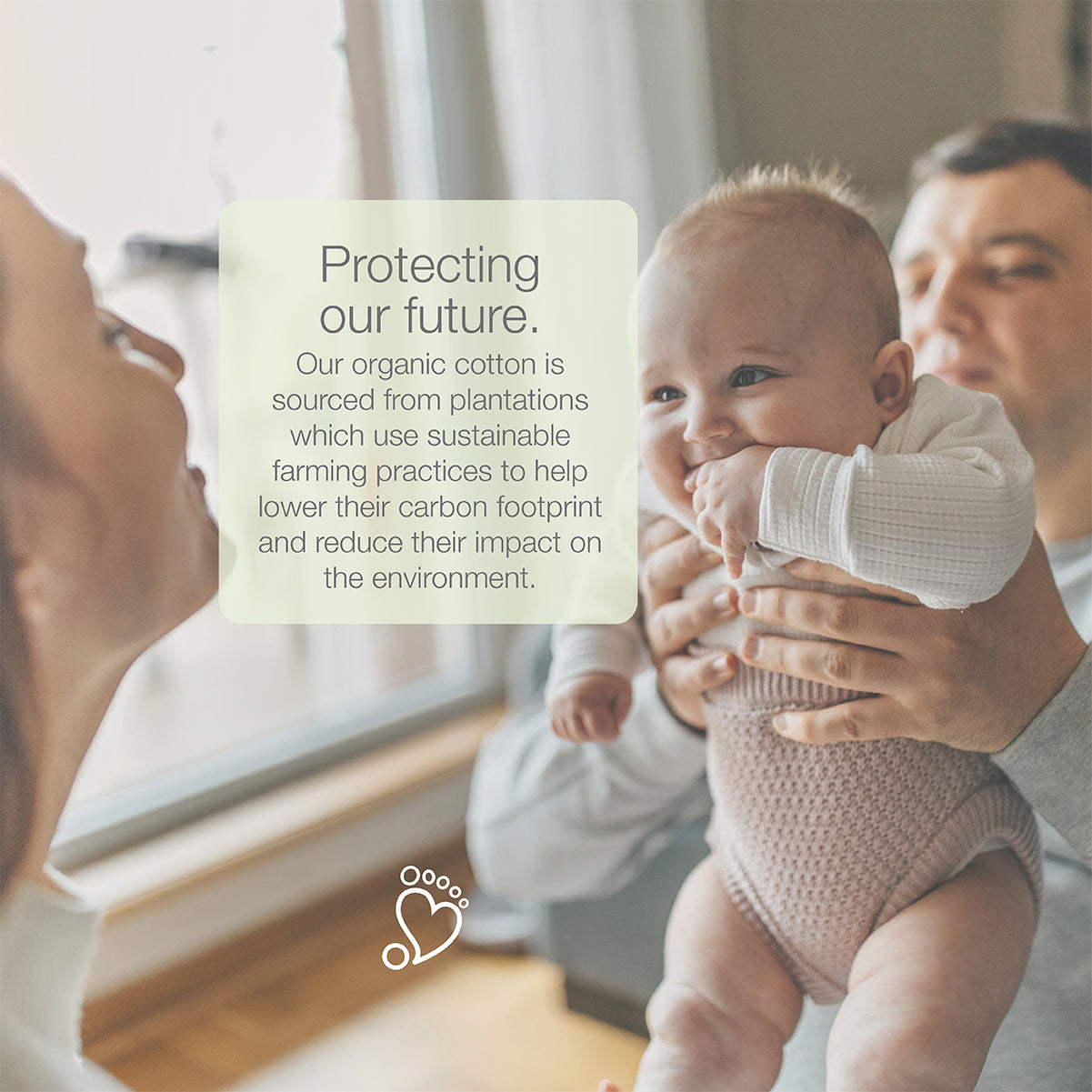 Simply Gentle Organic Baby Cotton Cleansing Pads