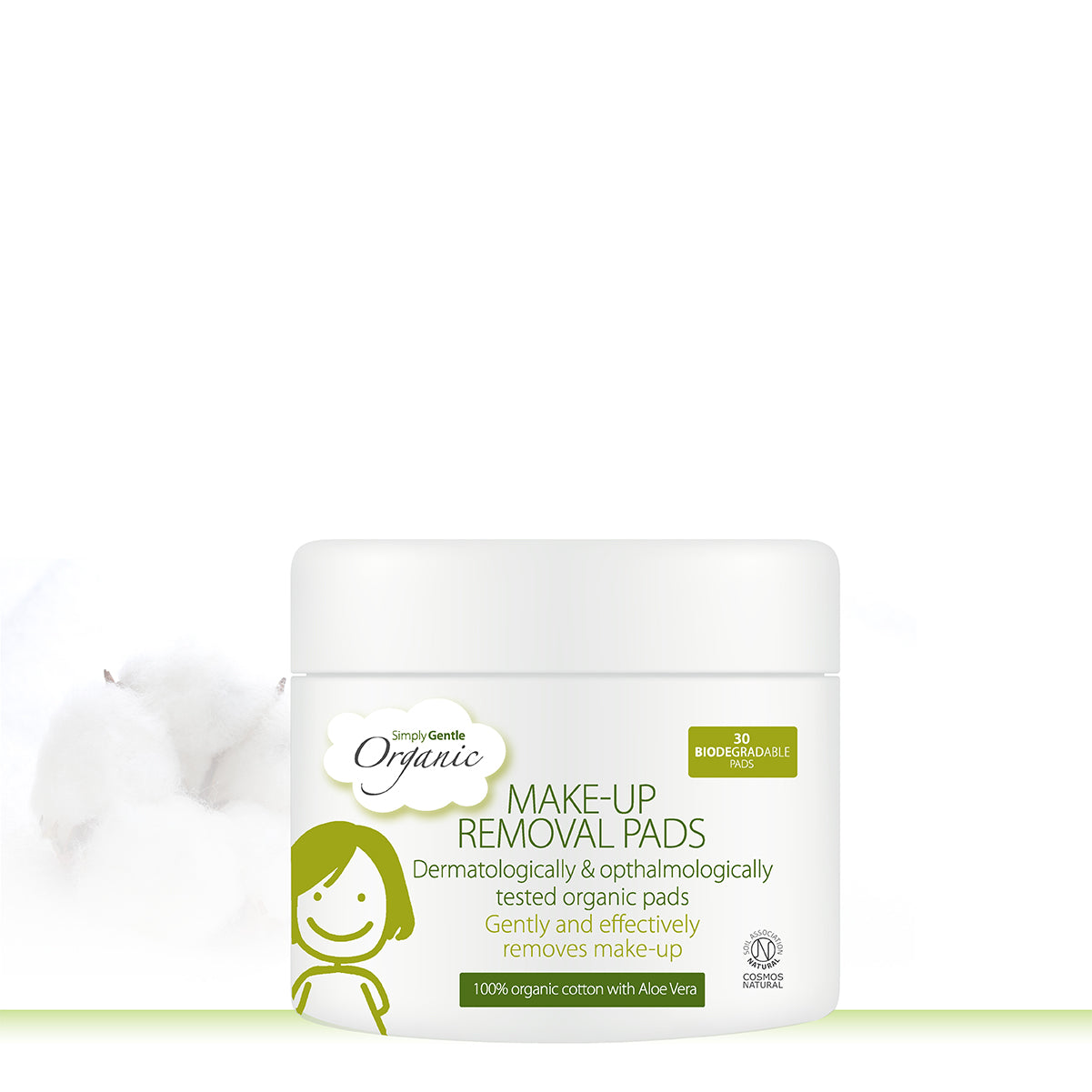 Simply Gentle Organic Makeup Removal Pads