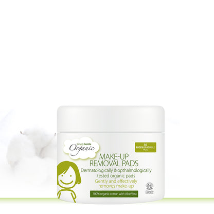Simply Gentle Organic Makeup Removal Pads