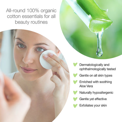 Simply Gentle Organic Makeup Removal Pads