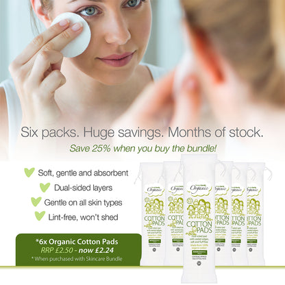 Simply Gentle Organic Cotton Skincare Bundle
