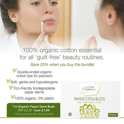 Simply Gentle Organic Cotton Skincare Bundle