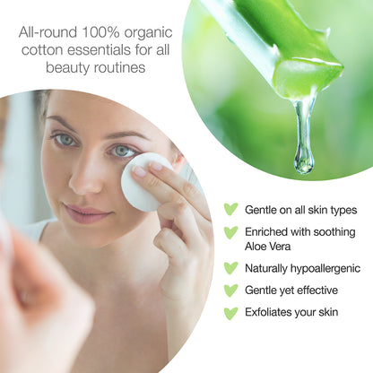 Simply Gentle Organic Makeup Removal Pads