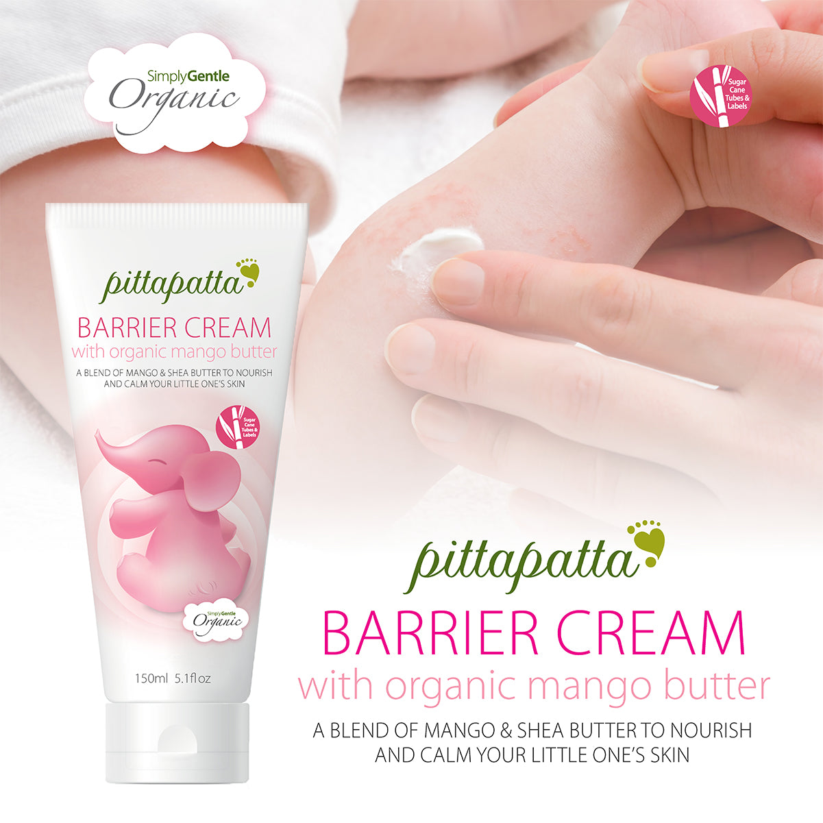 Pittapatta Organic Barrier Cream