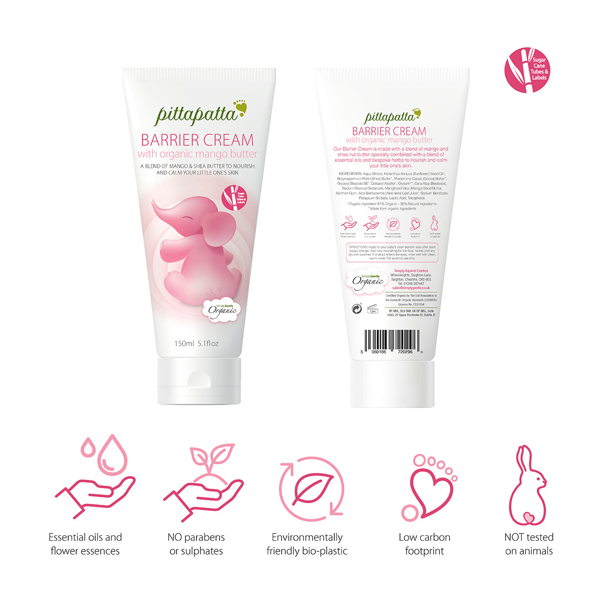 Pittapatta Organic Barrier Cream