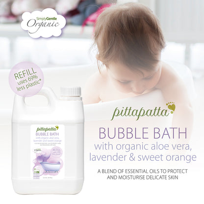 Pittapatta Bubble Bath 2.5Lt refill