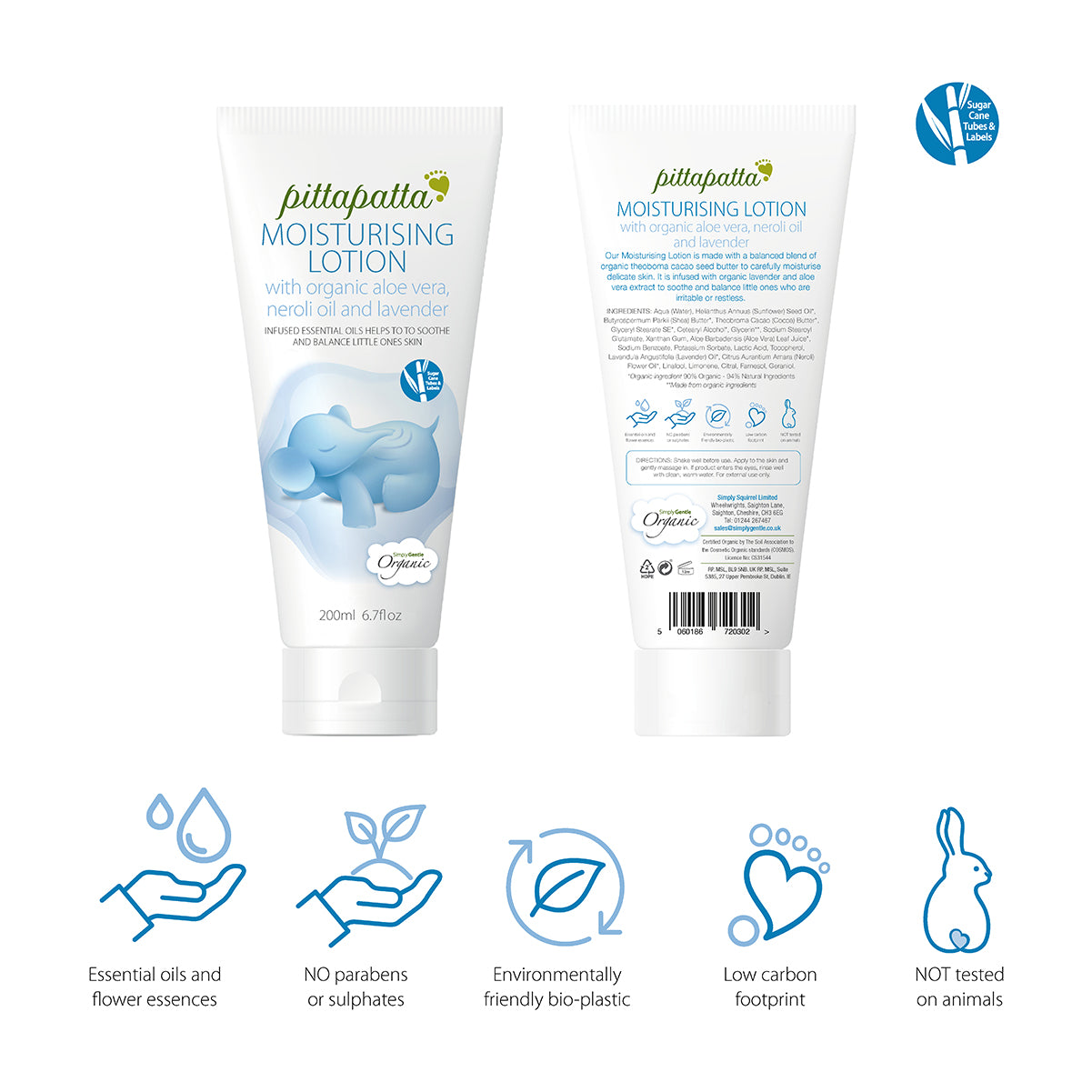 Pittapatta Organic Moisturising Lotion