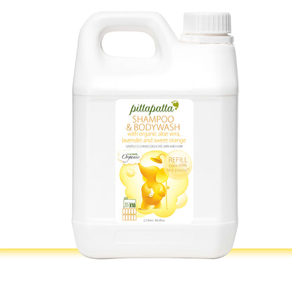 Pittapatta Shampoo & Bodywash 2.5 lt refill