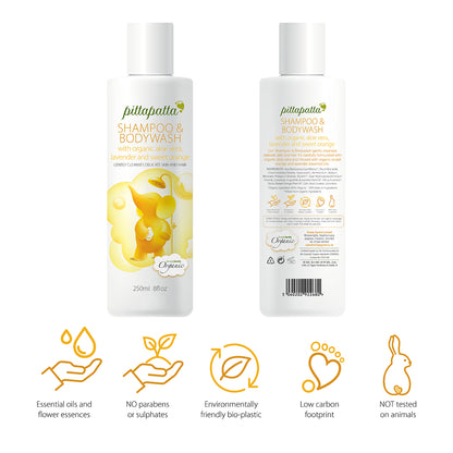 Pittapatta Organic Shampoo & Bodywash