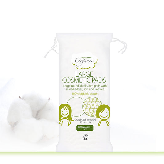 Simply Gentle Organic Large Cosmetic Pads