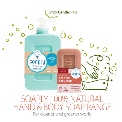 Soaply hand and body range