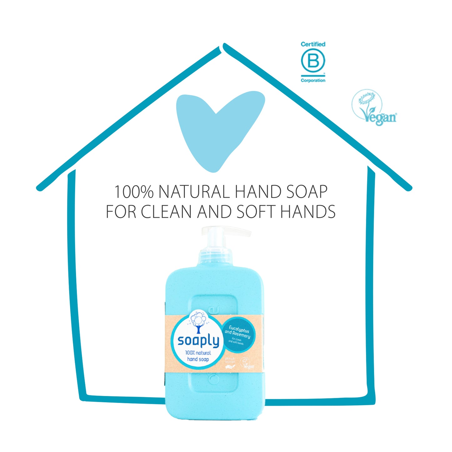 Soaply Hand Wash House Graphic