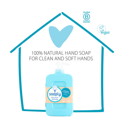 Soaply Hand Wash House Graphic
