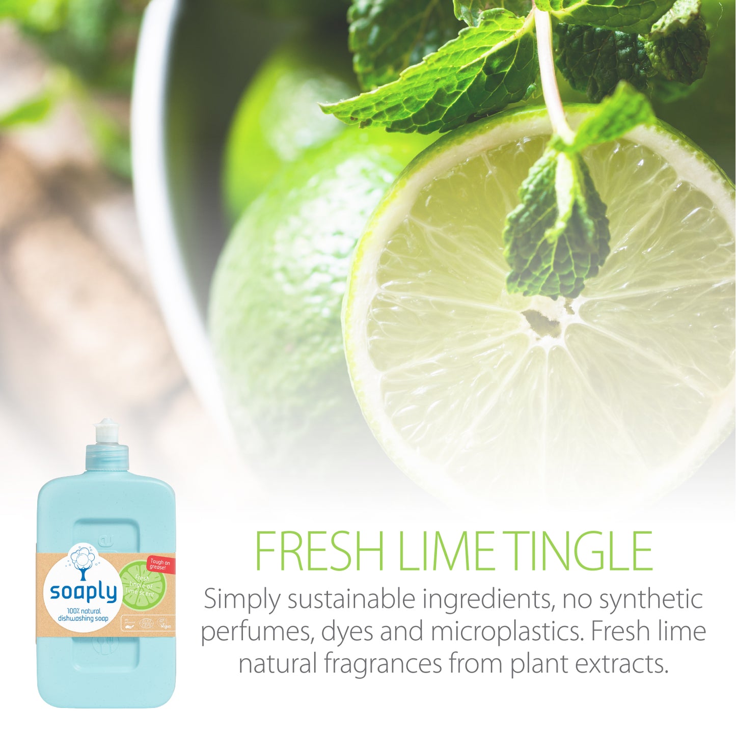 Soaply Dishwashing Soap With Lime