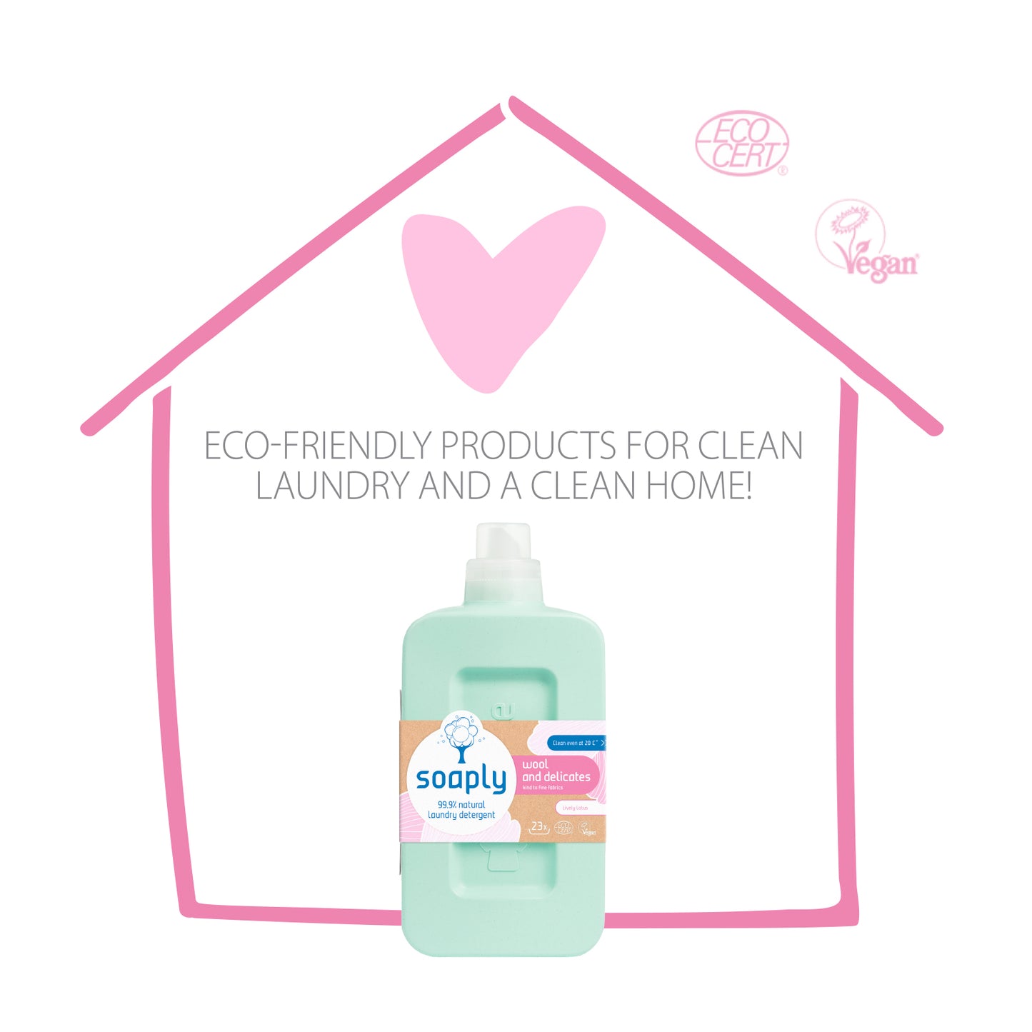 Soaply Liquid Laundry Detergents Eco-Friendly